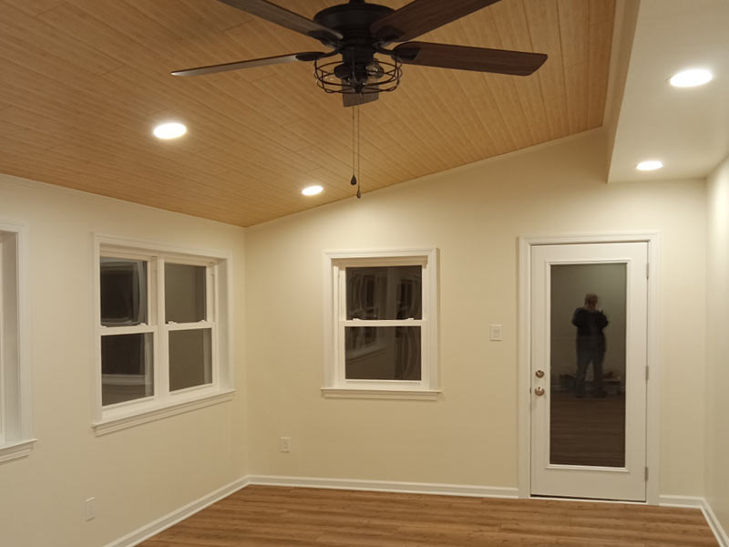 Sunroom Renovation Completion