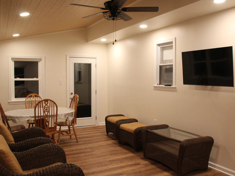 Sunroom completed